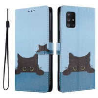Foxdock Funda Tipo Cartera Para Samsung Galaxy A71 5G Con Soporte Y Correa – Diseño De Patrones Lindos