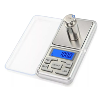 Genérico - Mini Báscula Digital 0.1G A 500G Haina Color Negro