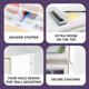 thumbnail image 2 of Craft Cabinet Storage IRIS USA, 44 cajones, piezas de color blanco, 2 of 7