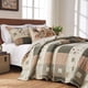 thumbnail image 4 of Juego De Colcha Greenland Home Sedona 100% Algodón Talla Doble Gris, 4 of 7