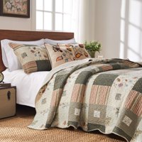 Greenland Home Fashions - Set De Edredón Greenland Home Sedona Gl-1010Gbsk King/Cal King Gray