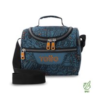 Lonchera Térmica Hombre Pizarra Mediana Azul Totto