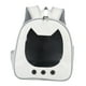 thumbnail image 2 of Mochila Transportadora Para Gatos Ventilada Grande Aprobada Por Aerolíneas Caminar Senderismo Blanco, 2 of 5