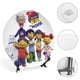 thumbnail image 4 of Plato Decorativo de Porcelana Fina Desmarcar Sid El Niño Científico 15 cm (6"), 4 of 6