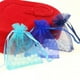thumbnail image 2 of 100pcs Organza Regalo Joyas Bolsas Bolsas Favores De Boda Azul Marino, 2 of 3