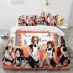 thumbnail image 1 of K-ON Kawaii Girls Bedding Set Boys Girls Duvet Cover Pillowcase Bed boys Adult Home Textileextile Bed Sheets, 1 of 5