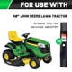 thumbnail image 5 of Cuchillas para podadora Grasscool E140 D140 para John Deere de 48 pulgadas, 5 of 9