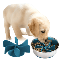 Genérica - Comedero Lento En Espiral Inserto De Silicona Para Mascotas