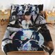 thumbnail image 1 of Wednesday Addams Duvet Cover Set 3 Piece Bedding Set Double Sided Printing Decorative Comforter Cover Set, 1 of 5