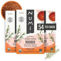 Té Orgánico De Rooibos Numi, 54 Bolsitas, Sin Cafeína