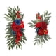 thumbnail image 5 of Guirnalda De Arco De Boda Con Flor De Rosa Artificial, Adorno Para El Hogar, Fiesta, Color Rojo, 2 Uds., 5 of 5