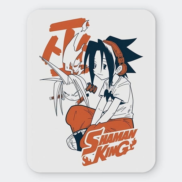 Mousepad 20x24 Cm - Diseño Yoh & Amidamaru Spirit Unity