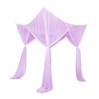 Bothyi - 4 Aberturas Cama Canopy Net Niños Cama Carpas Hogar Cama Cortinas Para Mujeres Niños