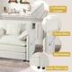 thumbnail image 3 of (Old W3163S00007) Oversized Chenille Oversized Accent Chair Set of 2, Comfy Single Sofa Chair with Large Seat , Modern Armchair Reading Chairs for Bedroom, Living Room,Chenille,Beige, 3 of 3