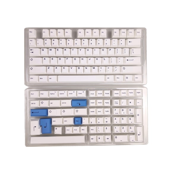 Juego de teclas HK GAMING Custom Dye Sub PBT 139 teclas Cherry Profile