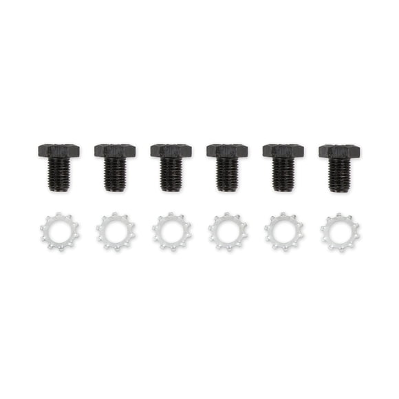 Junta Flexplate Mr. Para tornillos GM V6 y V8 de grado 8, color negro