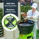 thumbnail image 3 of Trituradora y trituradora de hojas GreenSweep XL sin cuchillas 15A 9,000 RPM, 3 of 7