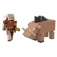 thumbnail image 2 of Mattel ¡figura De Lujo! Piglin Vs Hoglin, 2 of 2