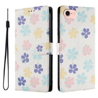 Foxdock Funda Tipo Cartera Para Iphone 6/7/8 Con Soporte Y Correa – Diseño De Patrones Lindos