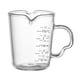 thumbnail image 2 of Café De Vidrio Que Mide La Leche De La Leche Doble Boca Y Escala De Vino Onza De Café Taza 70ml, 2 of 3