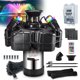 thumbnail image 1 of Fuente para estanque Goldlife F4 750W con luces RGB 110V, 1 of 8