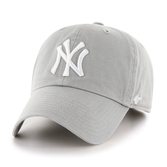 Gorra de béisbol 47 Brand Clean Up New York Yankees gris claro
