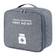 thumbnail image 3 of Bolsa de almacenamiento de medicina portátil, bolsa de primeros auxilios de tela Oxford, bolsa médica para el hogar, bolsa médica para senderismo al a gris y L, 3 of 5