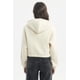 thumbnail image 3 of Polerón Mujer Zipper Crop Crema, 3 of 4