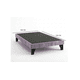 thumbnail image 3 of Cama Plaza y Media Con Respaldo y base de 105 X 190cm Tapizada en Felpa Morado Claro, 3 of 5