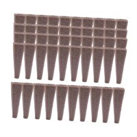 Magideal - Esponjas Hidropónicas Para El Crecimiento De Raíces, Plántulas, Iniciadores, Esponjas Cónicas De Crecimiento, Kit, Accesorios Para Sistemas Hidropónic