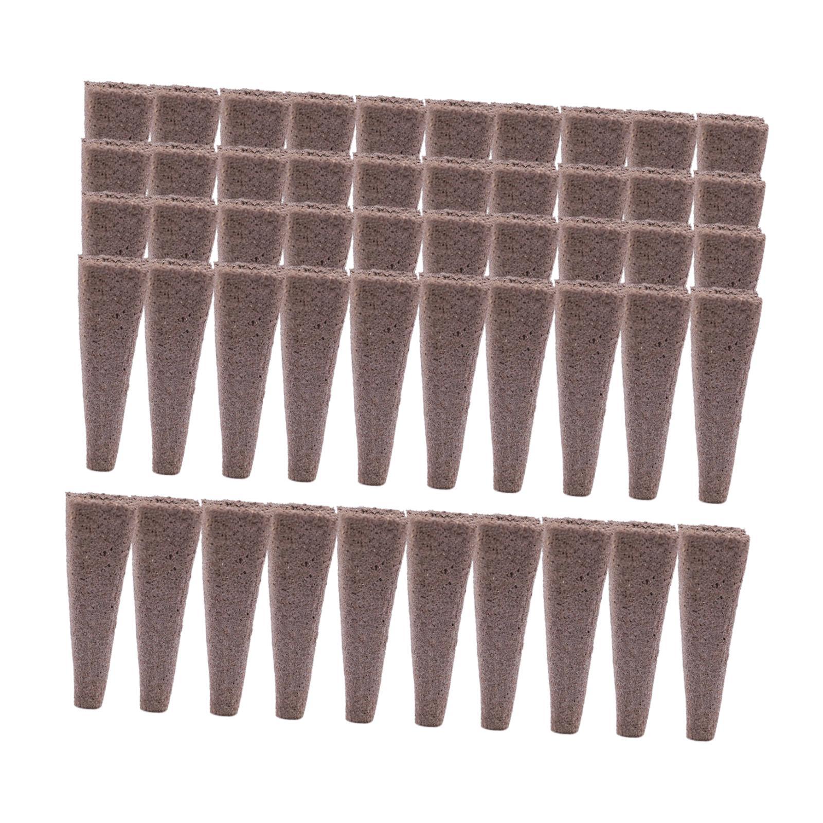 Magideal - Esponjas Hidropónicas Para El Crecimiento De Raíces, Plántulas, Iniciadores, Esponjas Cónicas De Crecimiento, Kit, Accesorios Para Sistemas Hidropónic