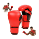 thumbnail image 1 of Guantes de boxeo profesionales velcro adultos 12oz rojos, 1 of 3