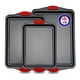 thumbnail image 1 of Juego De Bandejas Para Hornear De 3 Piezas Anti, 1 of 3