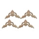 thumbnail image 3 of 4 Molduras Decorativas Para Esquinas Con Apliques De Madera Para Decoración De Muebles De Espejo, 10 Cm X 10 Cm X 0,8 Cm, 3 of 5