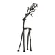 thumbnail image 2 of Figura De Ciervo Clásica Negra Para Decoración De Escritorio, Dormitorio Y Sala De Estar Estilo A, 2 of 5