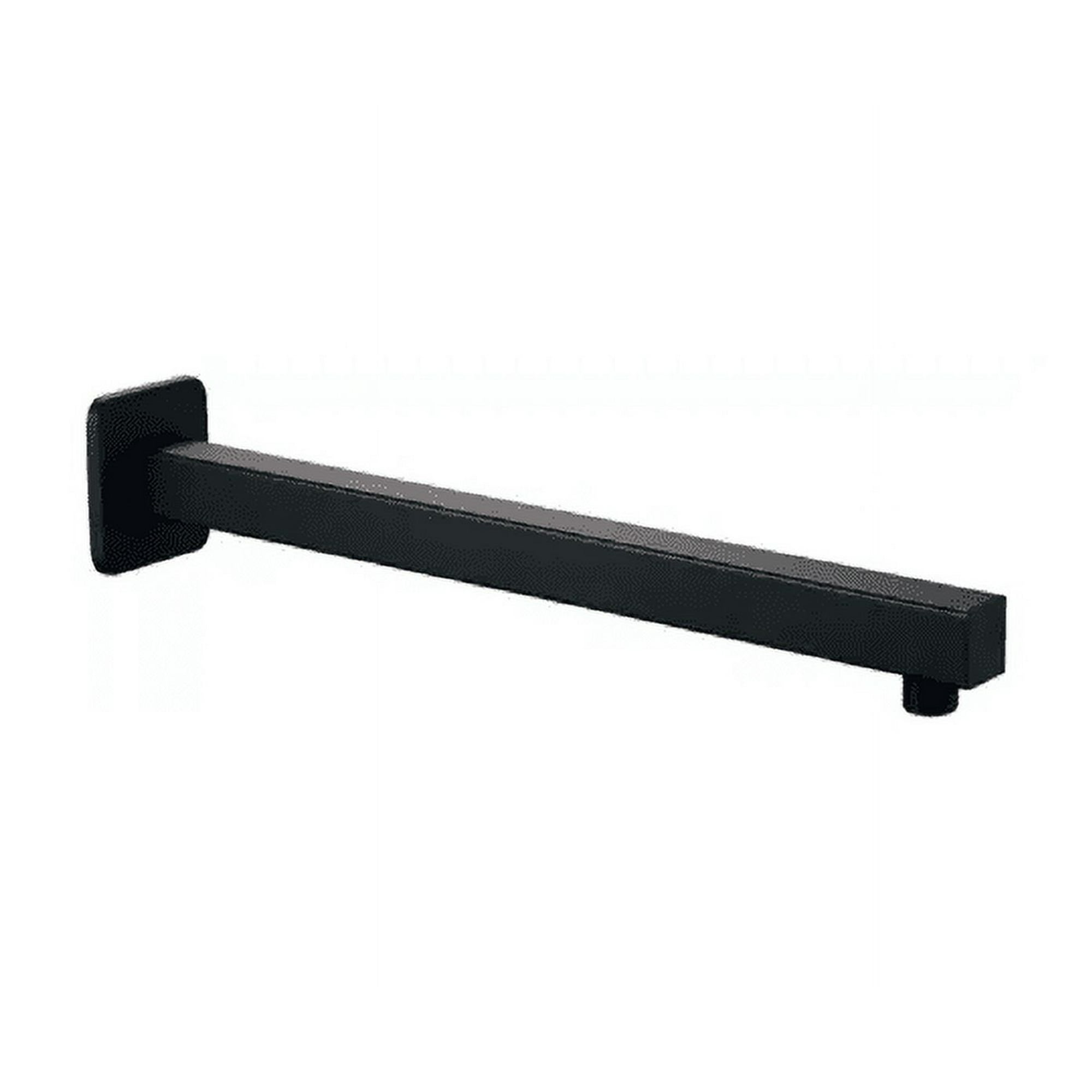Taumm - Brazo De Ducha 40 Cms Negro Mate Acero Inox Schwartz