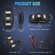thumbnail image 2 of Luces LED Rock Nilight 4 Pods RGBW con control dual, 2 of 9