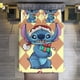 thumbnail image 1 of Merry Christmas Stitch 3 Pieces Duvet Cover Set Full Size Super Soft Fade Resistant Microfiber, 1 of 4