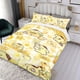 thumbnail image 3 of Pompompurin Conjunto de sábanas temático, trío de piezas, cómodo y amigable con la piel, diseño único, regalo de decoración para el hogar para familiares, amigos y fans,135cm *200cm, 3 of 6