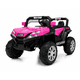 thumbnail image 1 of Auto Montable Eléctrico Infantil Buggy 12v Control Remoto Little Monkey Usb Música 2 Motores Luces Rosa, 1 of 8