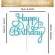 thumbnail image 3 of Decoración para tartas EONNCNT con purpurina azul cielo para cumpleaños, 3 of 7