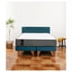 thumbnail image 1 of Cama Europea Zen Best 2 Plazas Colchon Resortes Base Dividida + Respaldo Tela Azul, 1 of 6