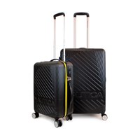 Pack 2 Maletas Nautica S+M Bahamas 10Kg Y 20Kg Negra