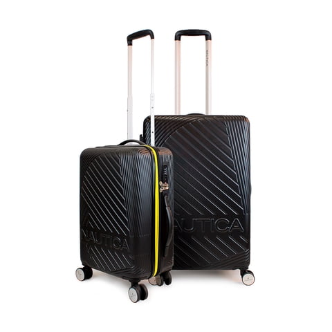 Pack 2 Maletas Nautica S+M Bahamas 10Kg Y 20Kg Negra