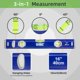 thumbnail image 5 of Set de Niveles Torpedo Magnéticos WBE 40 cm, 25 cm, 19 cm, 13 cm, 5 of 6