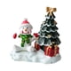 thumbnail image 2 of Estatua Navideña Muñeco De Nieve Árbol Decoración Navideña Para Estantería Mesa, 2 of 3