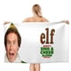 thumbnail image 1 of Elf Buddy's Sing Toalla de playa de secado rápido con diseño temático, regalo para mujeres y niñas, ideal para cumpleaños, fans, amantes de la música, uso en la playa o al aire libre, 78 × 180 cm, 1 of 6
