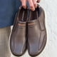 thumbnail image 3 of Zapatos Slip-On Hombre Cuero Parga-3-38-Cafe1 cafe 34, 3 of 4