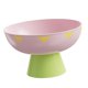 thumbnail image 3 of Frutero Para Encimera De Cocina, Plato Para Dulces, Bandeja Para Servir Multiusos Con Base Alta, Color Rosa, 3 of 5