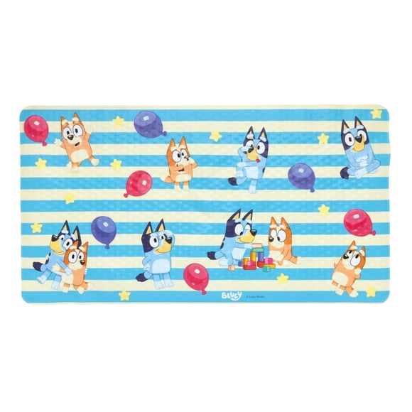 Alfombra de baño Ginsey Bluey para niños, niños pequeños y bebés, antideslizante